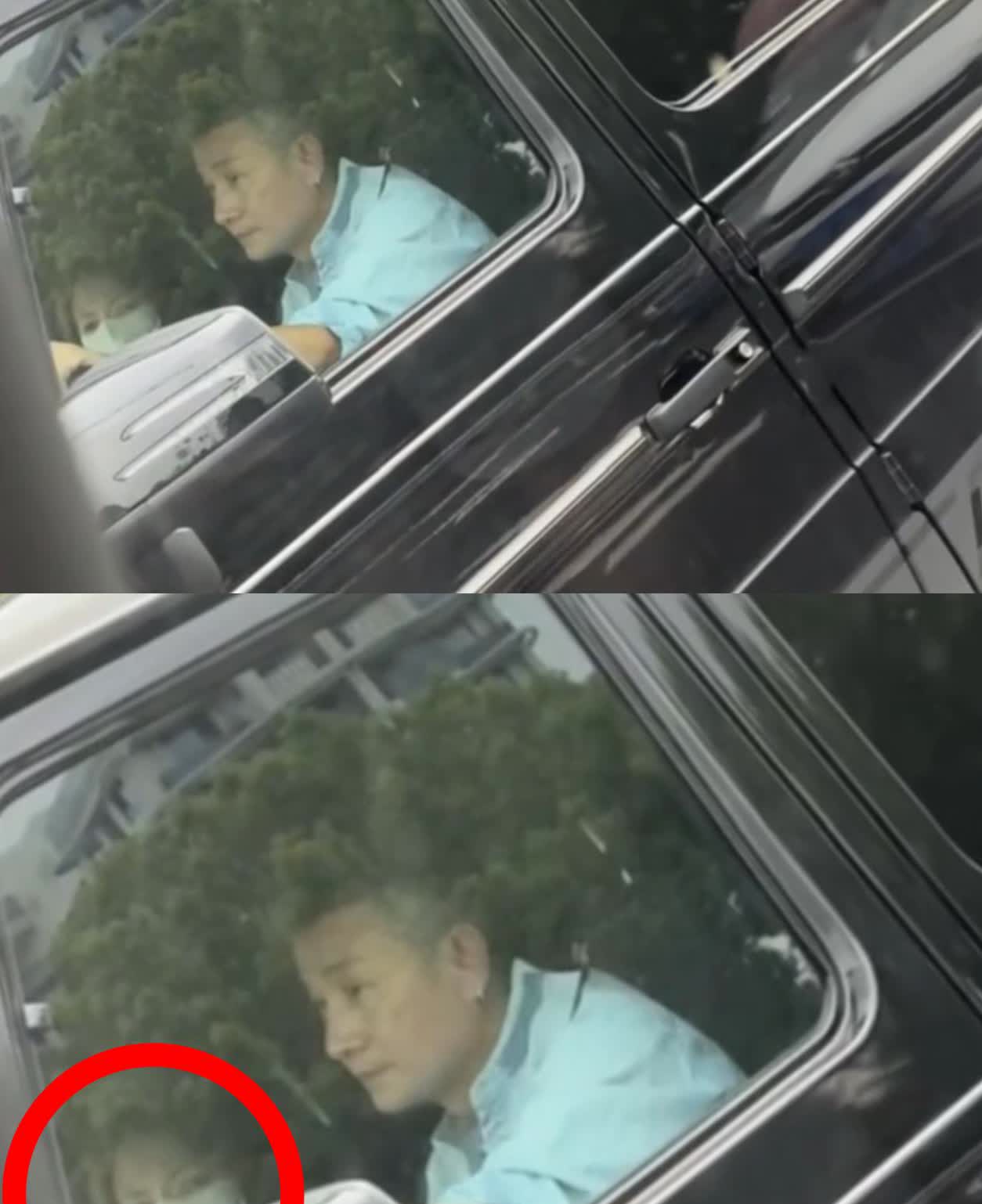 文章女友曝光，长得像姚笛？文章开豪车带女友兜风，女主戴口罩看不见面貌，但眼神跟姚