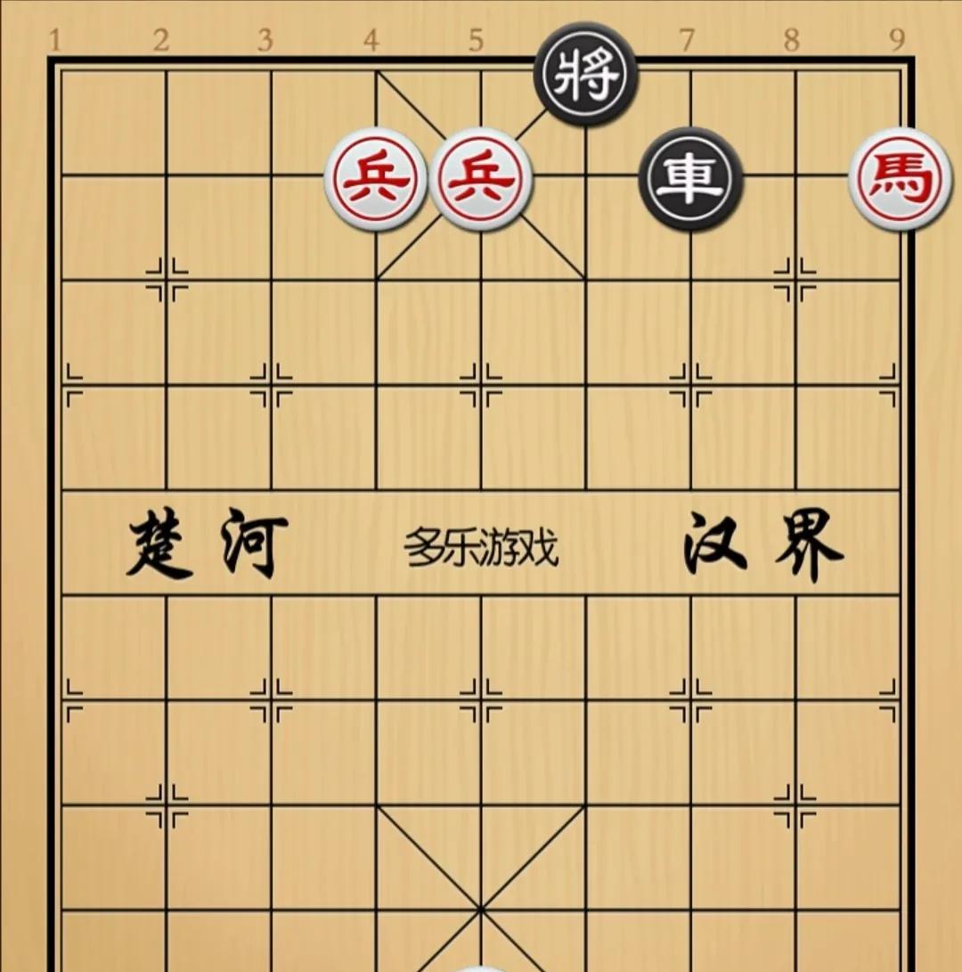 象棋：明明无解的棋 就走了一步 却是嘎嘎一嘎斯了
如图红先手！
黑方满盘就是只有