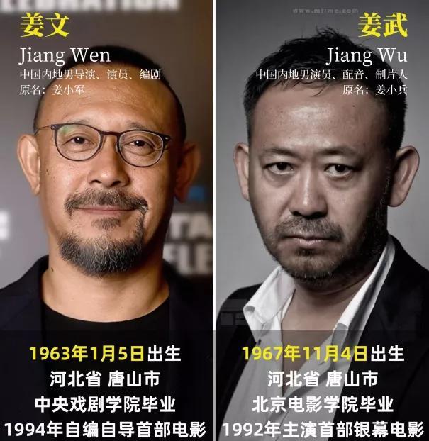 难道只有我一个人觉得吗？
虽然姜文名气比姜武大得多。
但有一点他是比不上姜武的，