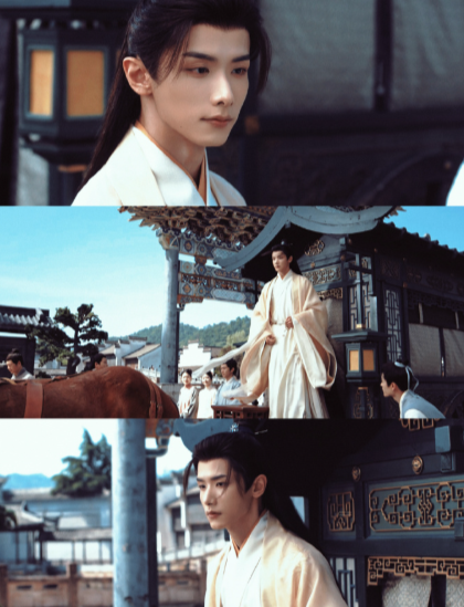 别人都扎堆在荣家大小姐面前兢兢业业选婿，赵弈钦饰演的晏白楼偏不跟风，直接开辟了独