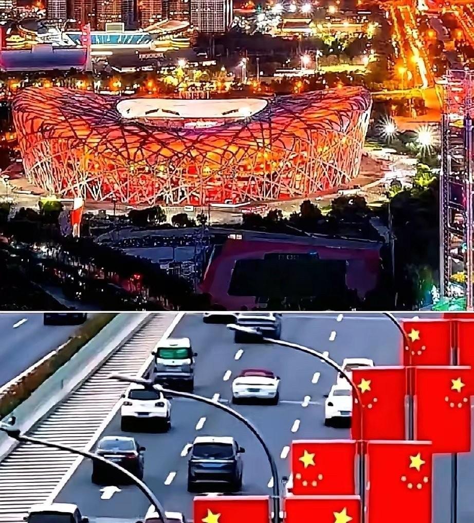 一觉醒来，北京全城飘红！ 长安街挂满23万面红旗，这阵仗，简直像过年一样！
这周