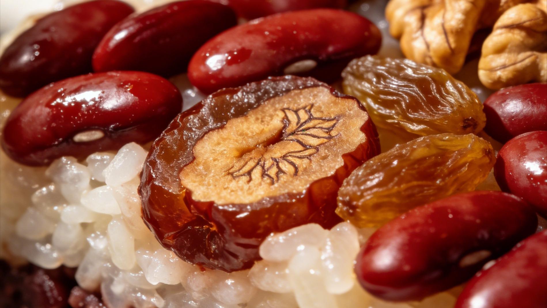 过年必备！红小豆年糕&红芸豆八宝饭吉祥做法