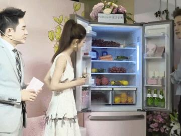 赵丽颖真的没说错啊，谁家冰箱放这些东西啊，赵小刀，刀的就是这些个矫情做作！居家过