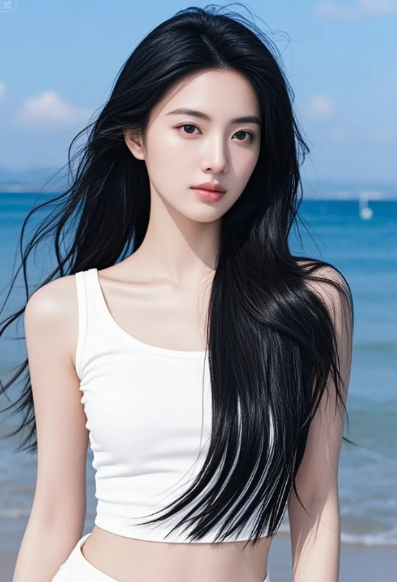 小姐姐一笑，像阳光穿过云层，瞬间照亮心房！