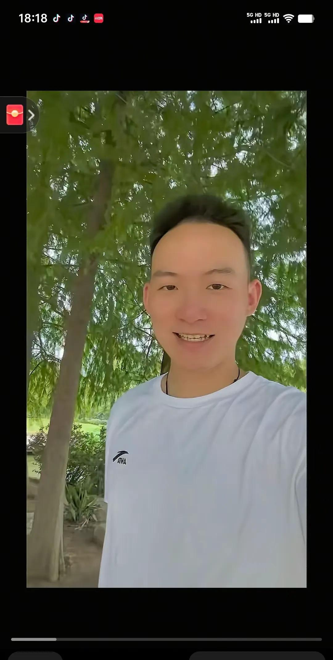 谢浩男被写入试卷
谢浩男很难得又发视频了，内容仍然积极向上正能量。日常的五公里跑