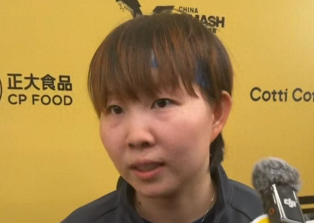 10月2日，WTT中国大满贯女子单打比赛第三轮继续进行，在以3比0的比分战胜陈熠