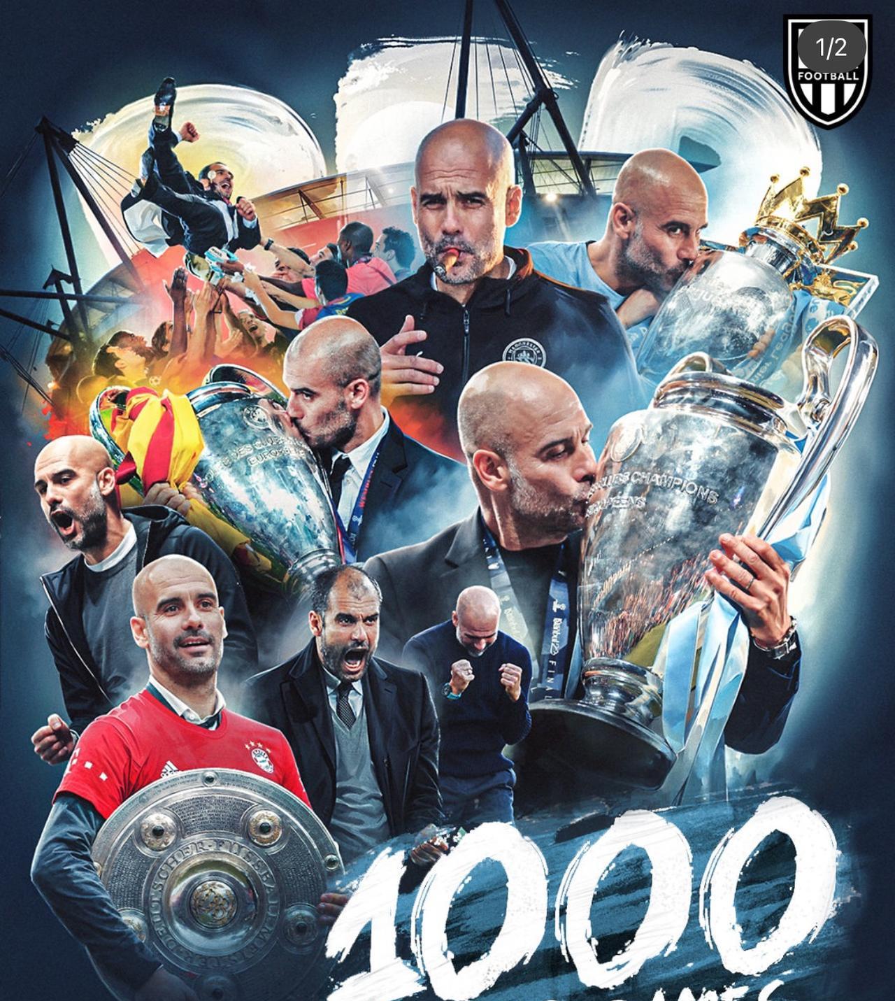 无论怎么讲 阿麦觉得瓜迪奥拉都是这个时代最成功的教练了