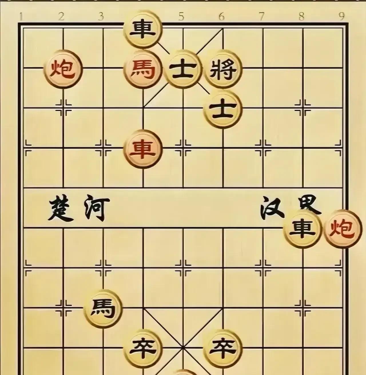 如果你能解开这个残局，我就承认你是顶尖高手，希望有时间我们可以交流下。
如图，黑