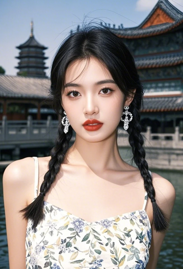 【星河之眸】——小姐姐的眼眸，藏着宇宙的秘密与深邃