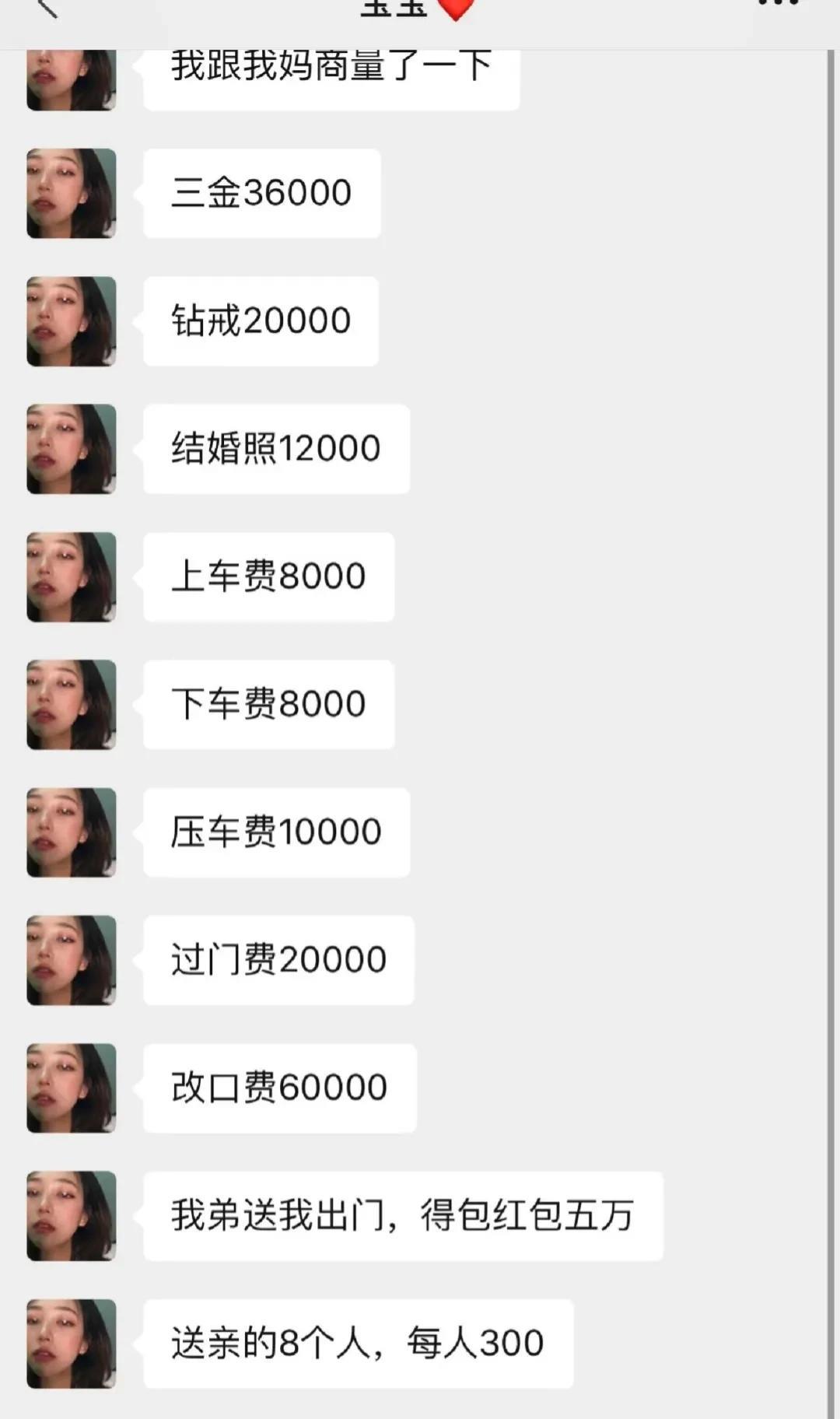 找洋人结婚，一分钱都拿不到，还得倒贴几十万嫁妆，可能要几百万。
然后洋人穷鬼一枚
