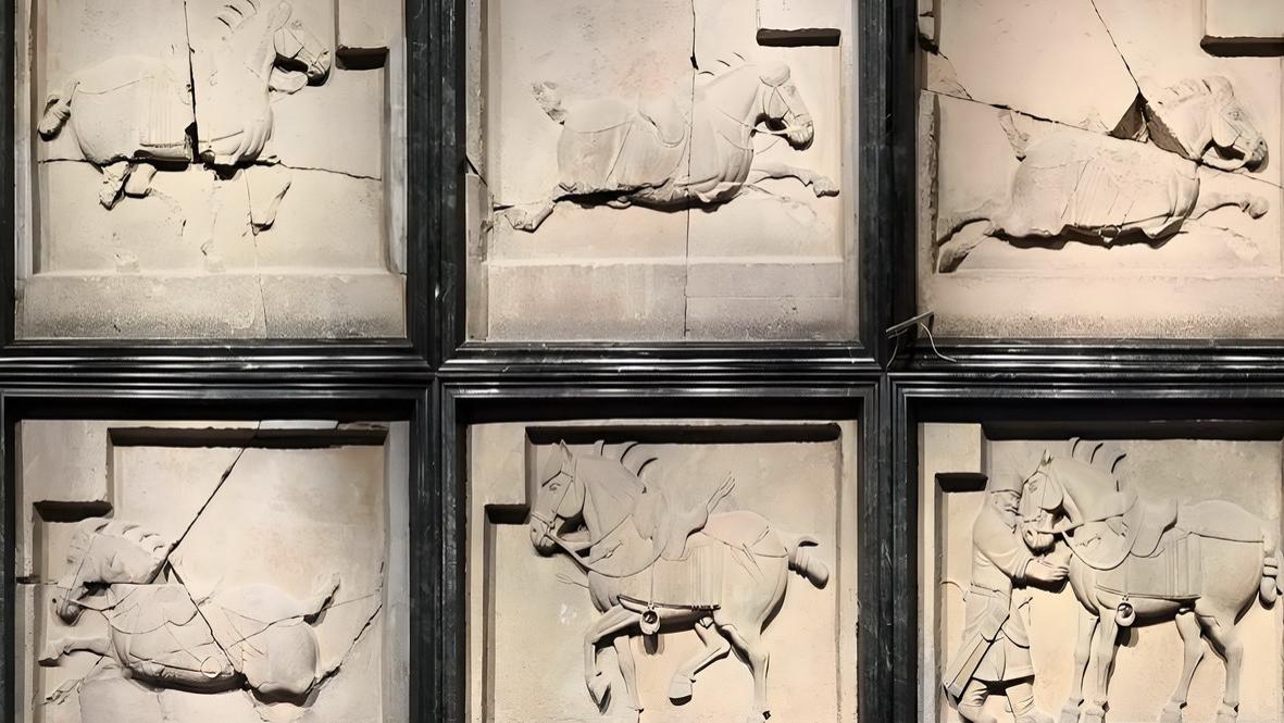 《马年要到了，我不由得再一次想起被“囚禁”的“拳毛騧”和“飒露紫”》