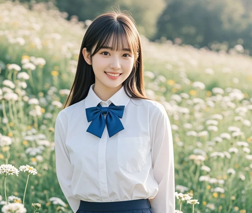 草原上的她，像是一首无声的歌