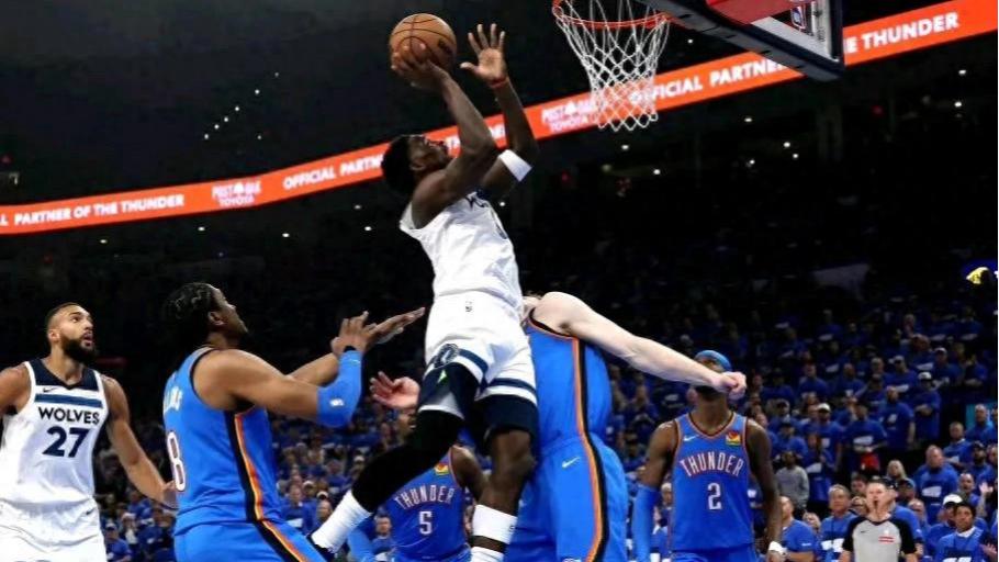 西决G2——亚历山大38+8雷霆再下一城，爱德华兹32+9+6森林狼0-2