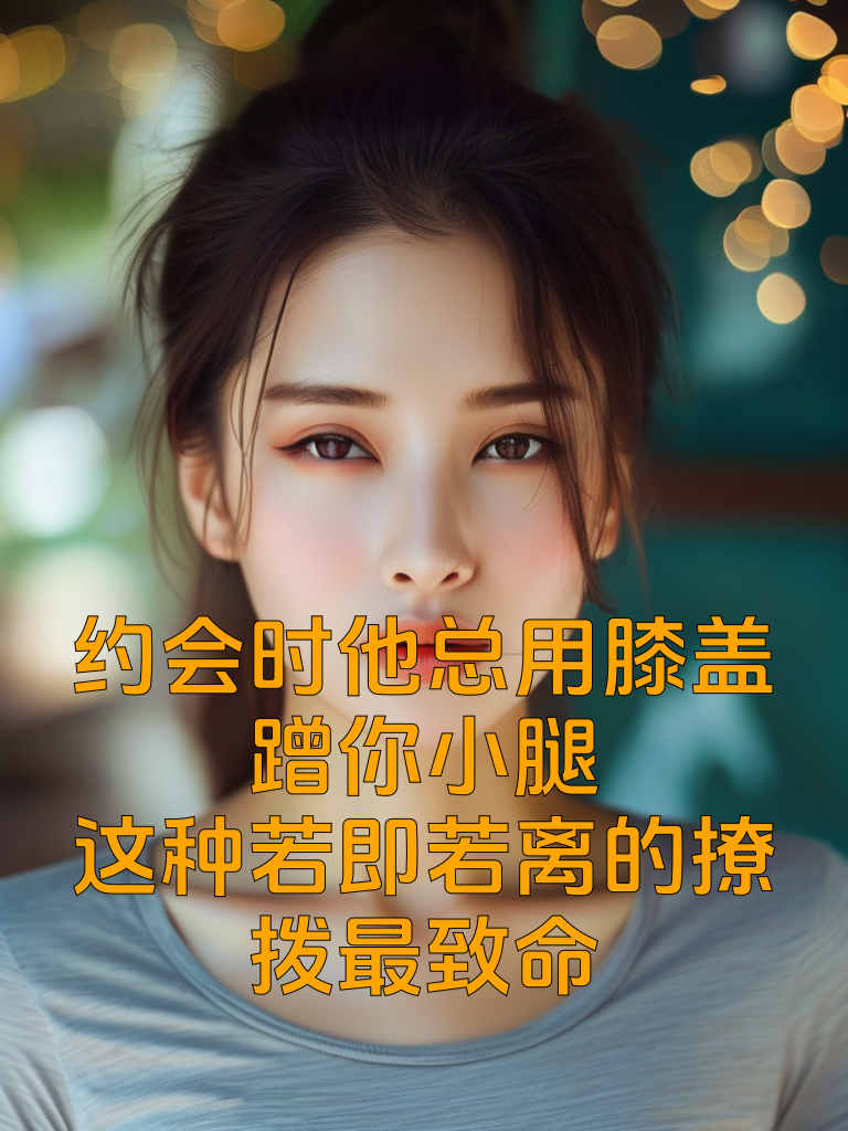 约会时他总用膝盖蹭你小腿？这种若即若离的撩拨最致命