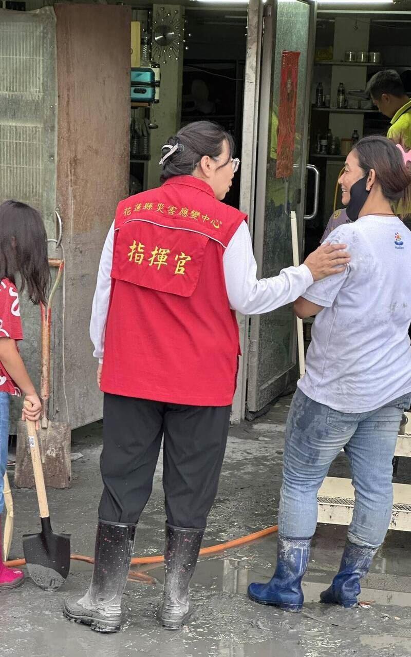 花莲议长张峻控诉：我也是灾民　徐榛蔚勘灾跳过我
花莲县议长张峻今天（27日）发文