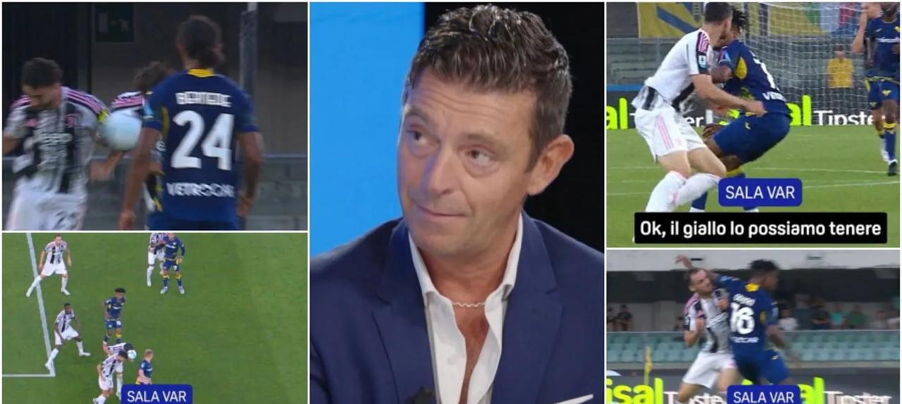 意甲裁判长詹卢卡·罗基在DAZN_IT《 Open VAR》节目中点评维罗纳vs