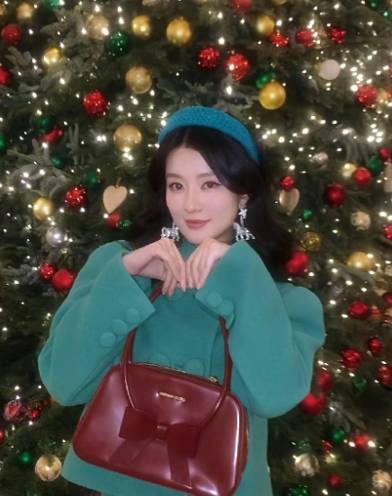 乔欣圣诞节晒图，富太的生活就是不一样