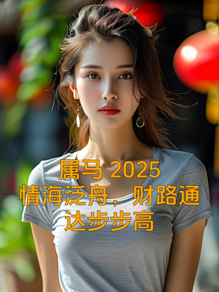 属马2025：情海泛舟，财路通达步步高