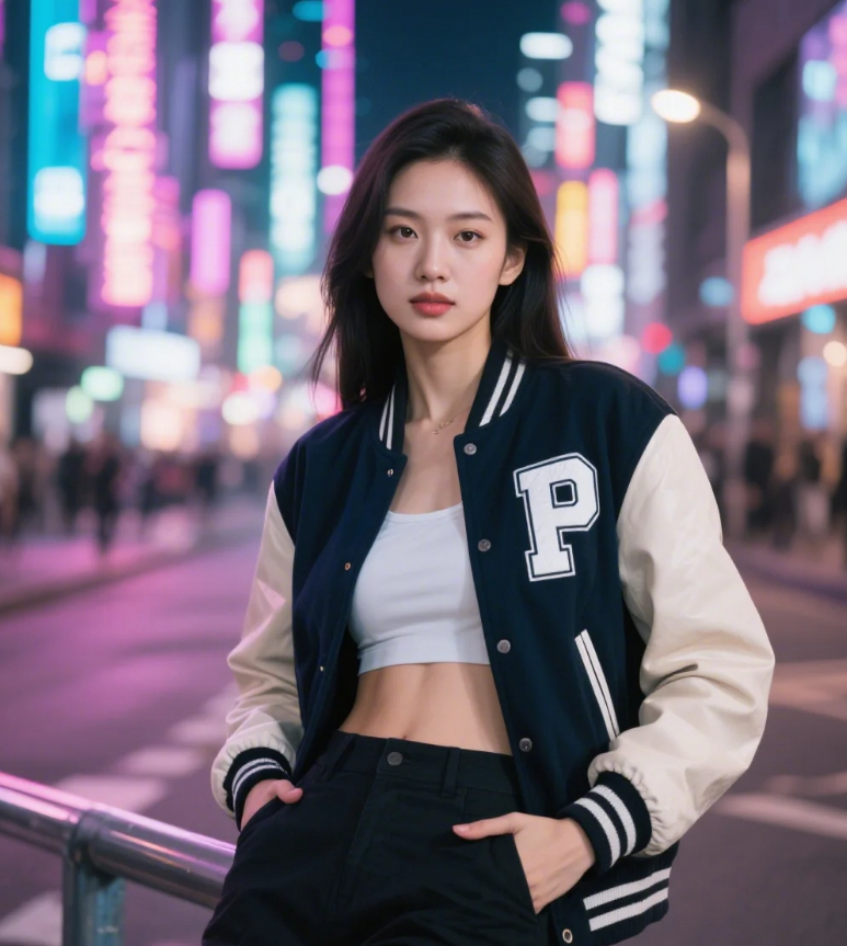 救命！这姐的直角肩能停直升机啊！