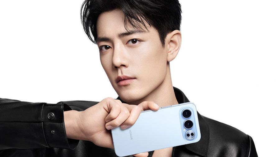 肖战代言 荣耀500系列手机发布 2亿影像+8000mAh超大电池