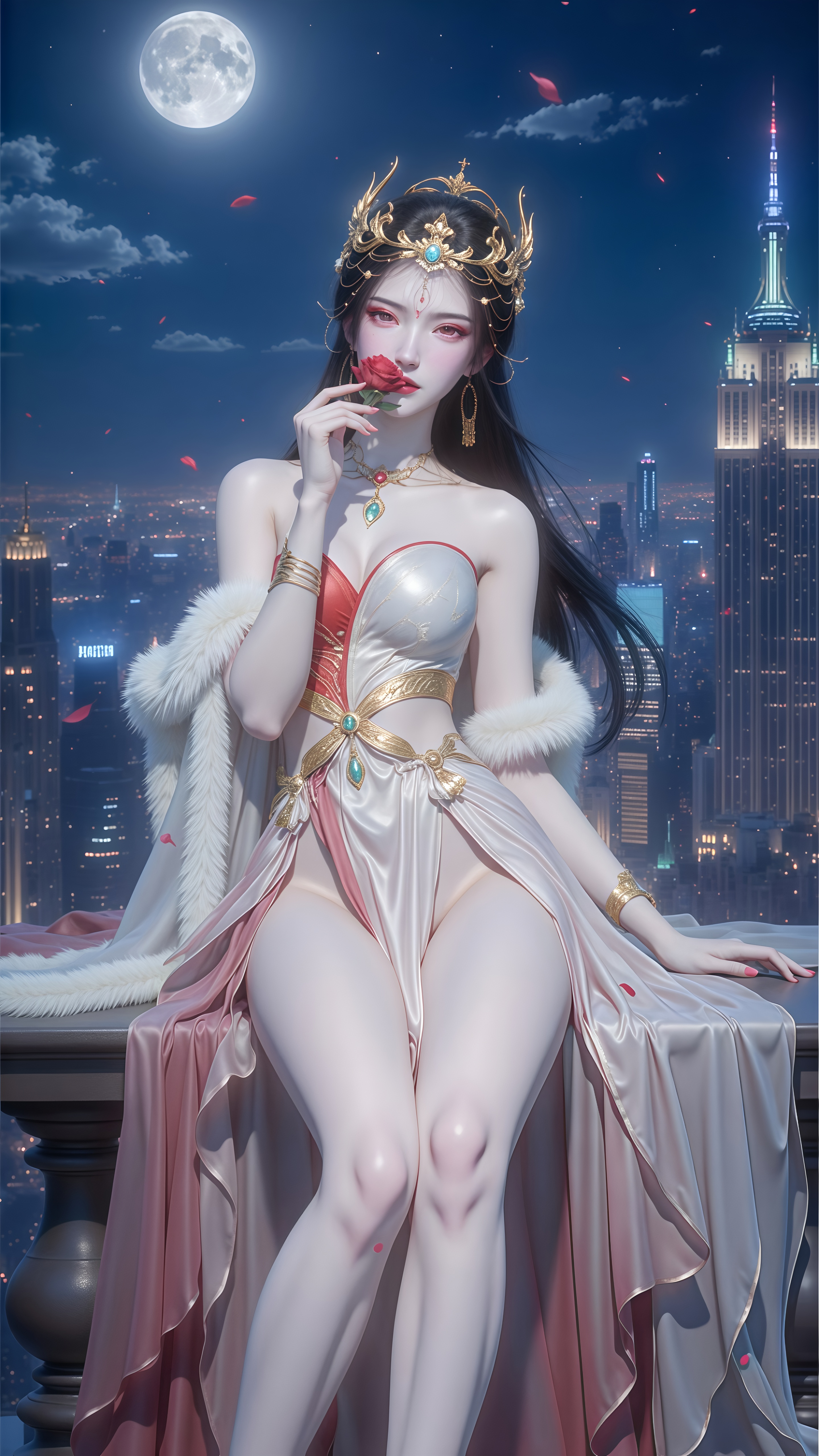 仙逆国漫女神壁纸：乾风太不做人了，红蝶真的好惨！