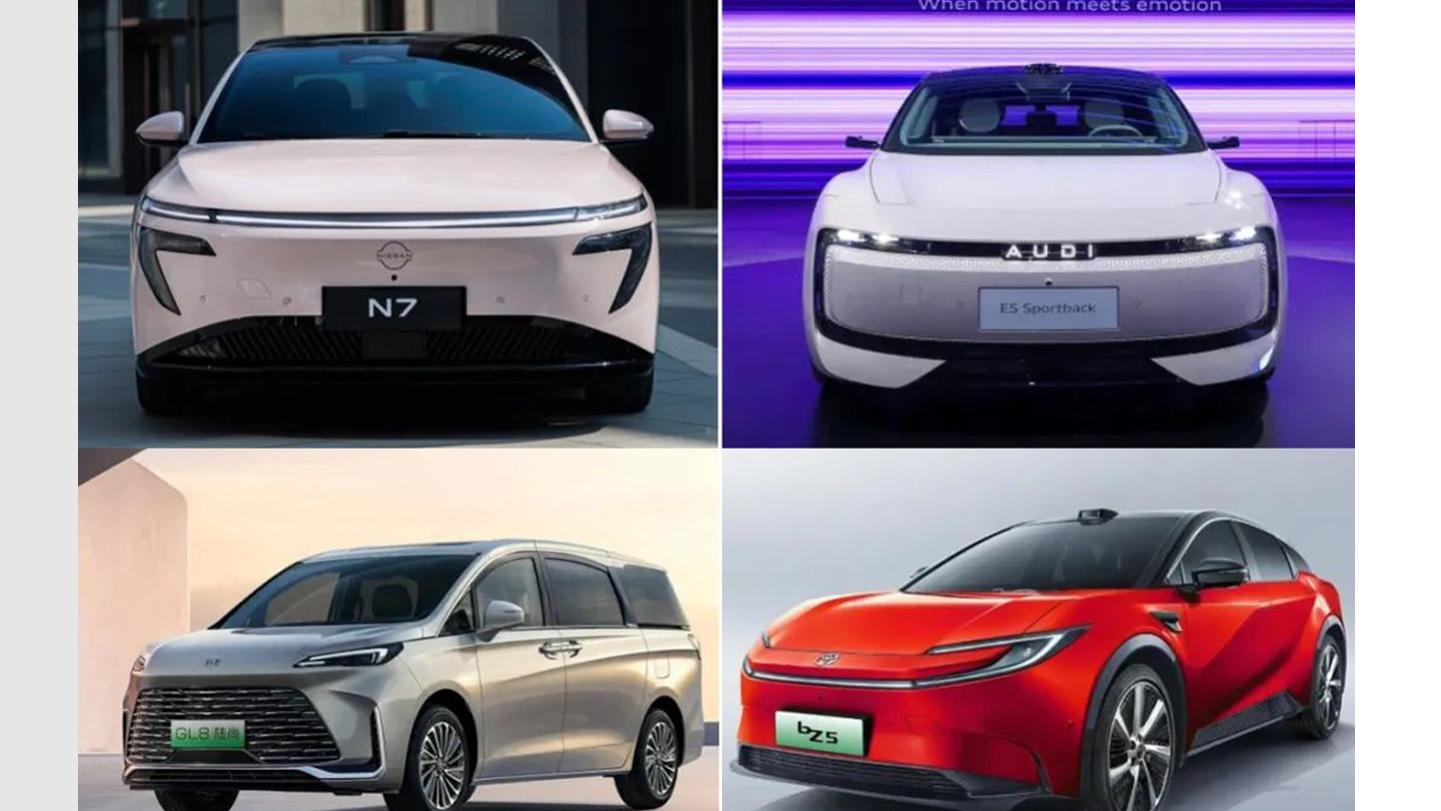 N7、陆尚、bZ5、E5 Sportback，合资反攻先锋血战新能源