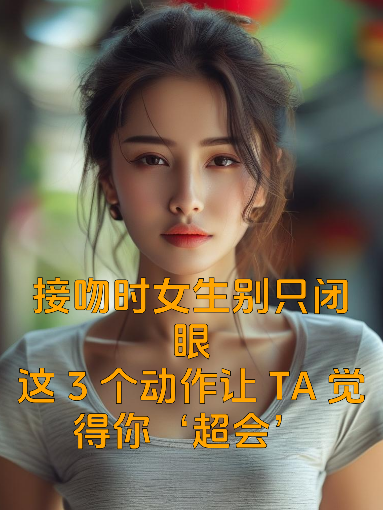 接吻时女生别只闭眼！这3个动作让TA觉得你‘超会’