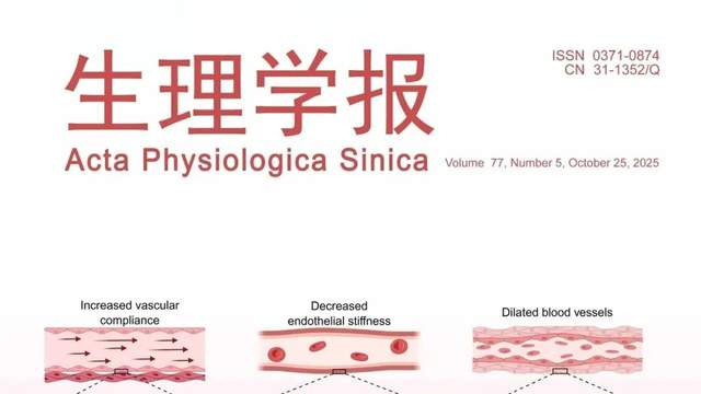 中国科技期刊卓越行动计划推介：《生理学报》2025年第5期