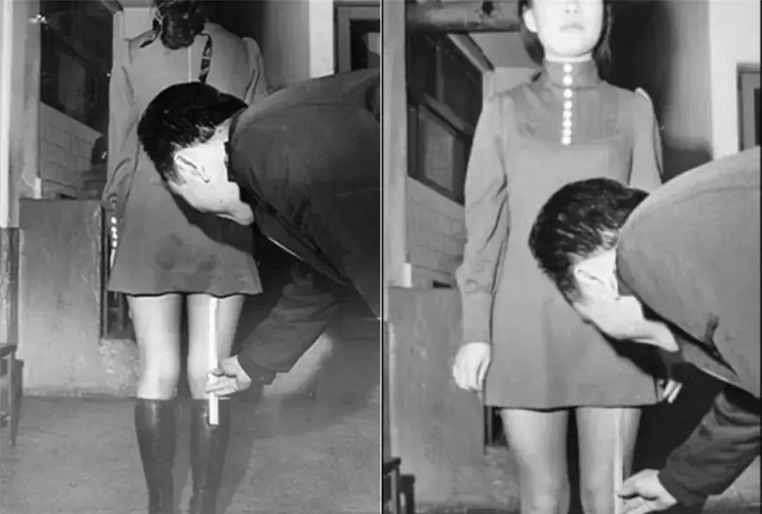 上世纪70年代的韩国，全国打击男士留长发和女士穿短裙，警察会当场测量女士裙子的长