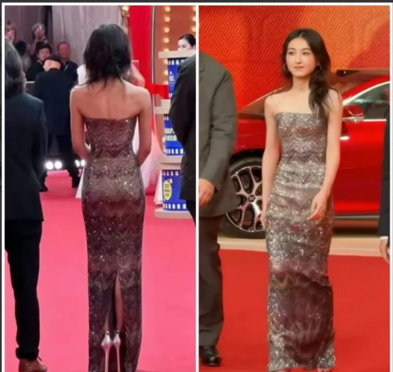 昨晚上海电影节
张子枫作为年纪最小的评委

本以为会收到网友美美的称赞，结果网友