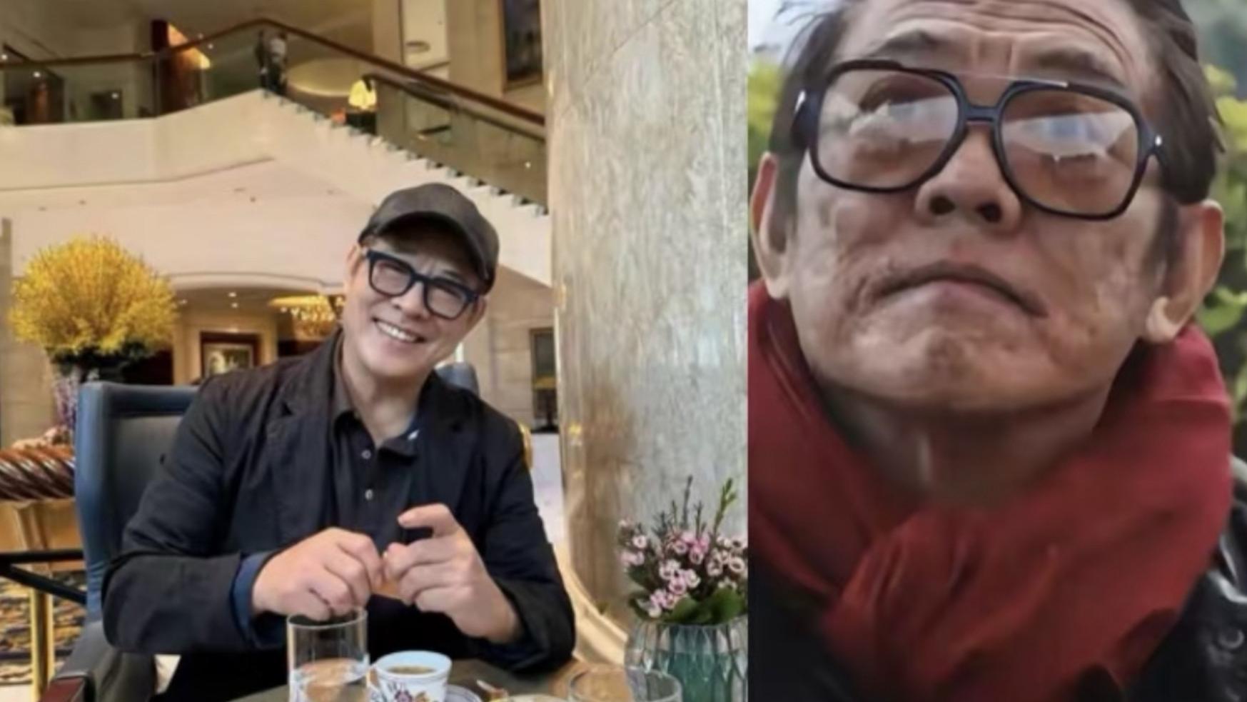 “变年轻”的李连杰被传“换心续命”，本人无奈脱衣辟谣