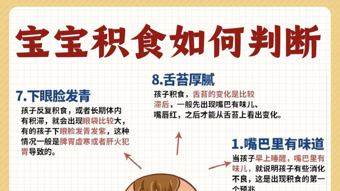 宝宝积食不用慌，三招调理脾胃强