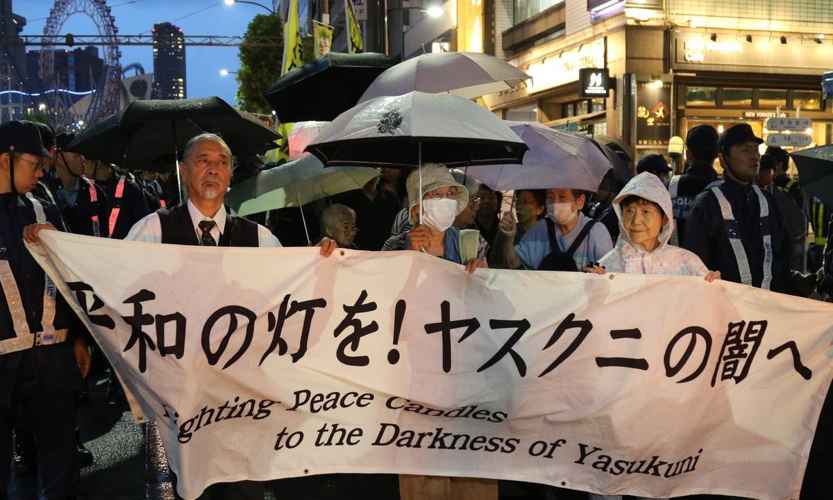 一边反参拜，一边否暴行！东京市民反战，日本网民否认南京大屠杀
继否认南京大屠杀后