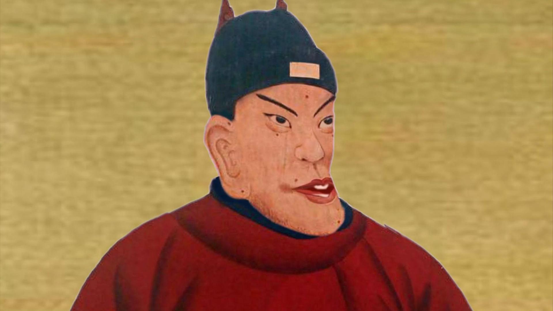 从大多数流传的画像来看，朱元璋的脸型为什么这么奇怪？