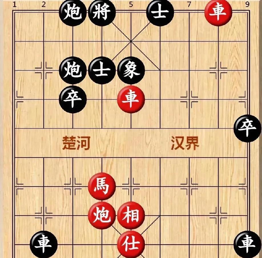 艺高人胆大，胆大才艺高，这棋就很形象诠释了这一理念。
从盘面上看，黑车吃中心仕就