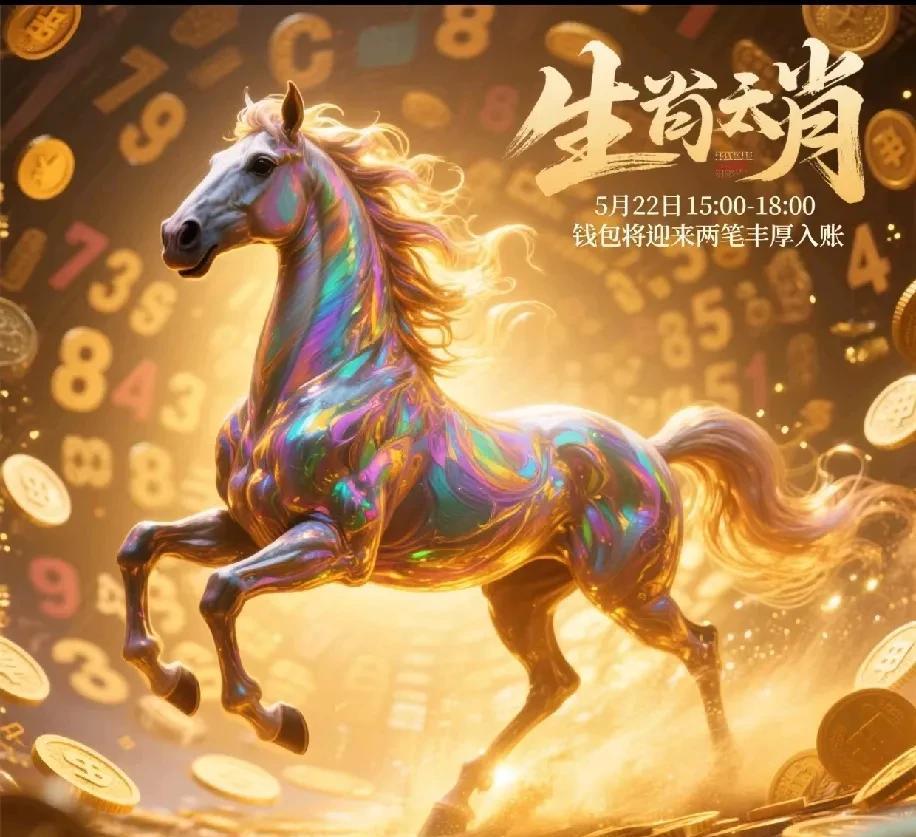属马的朋友注意！
财运暴击来袭！
5月22日15:00-18:00，
微信钱包将