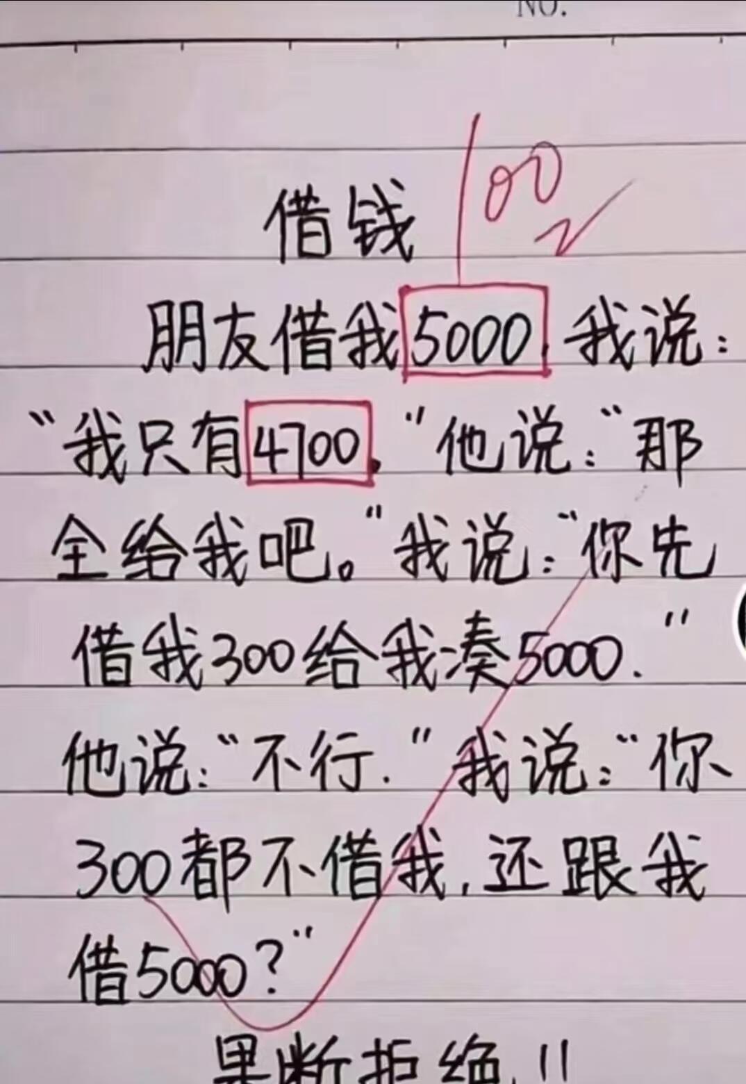 学会怎样拒绝了吧！