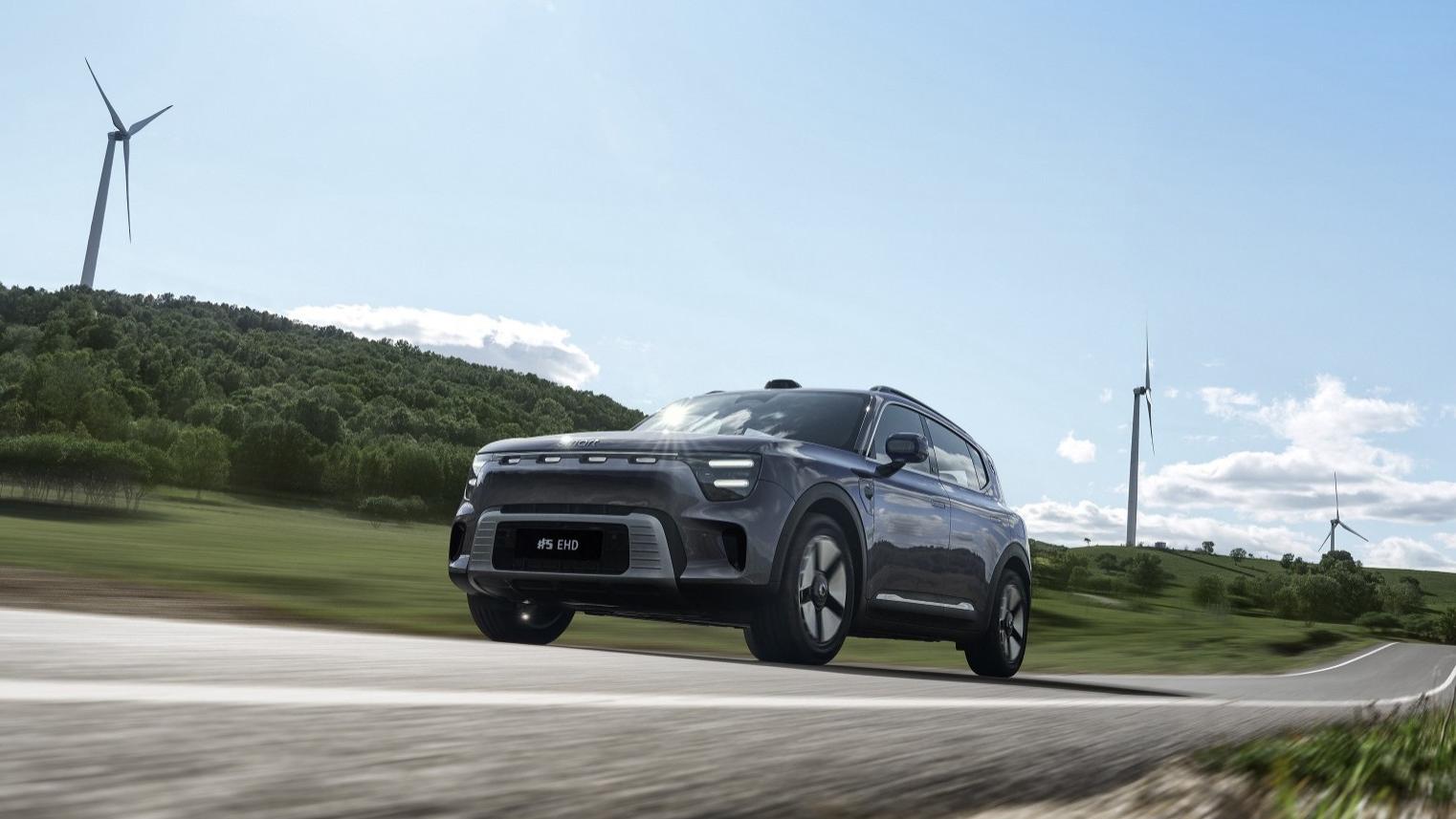 smart精灵#5 EHD插混版上市，限时16.99万元起，综合续航1615公里