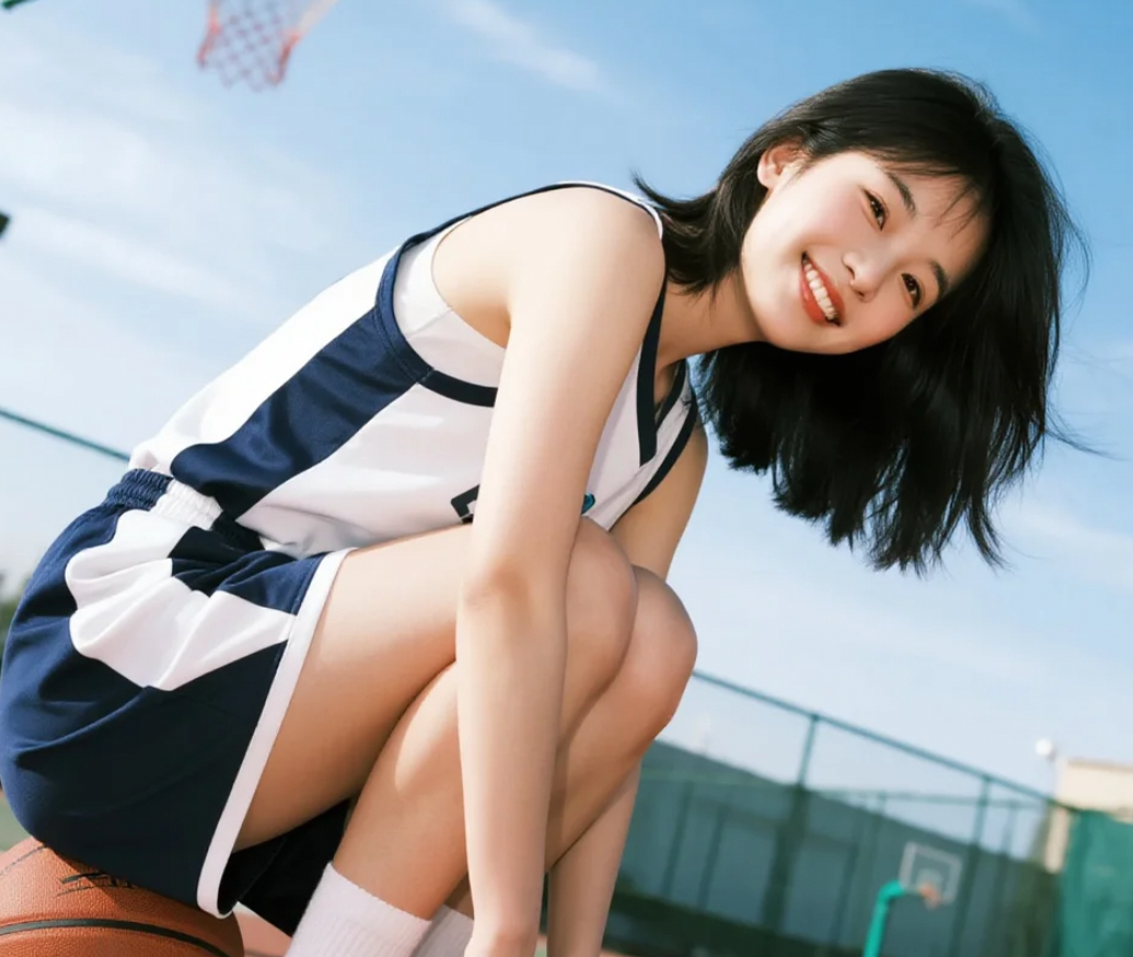 夏日球场焦点，她的篮球服穿搭太有“球”范儿！