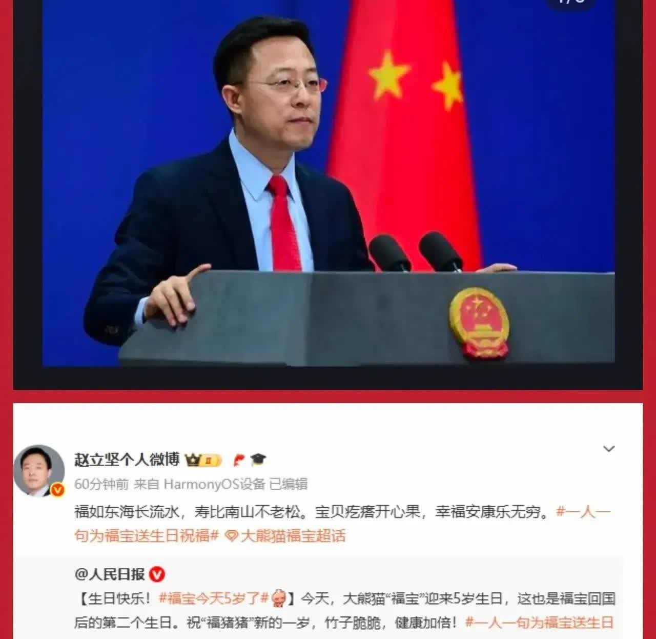 赵叔儿也是福粉，那句宝贝疙瘩开心果，我第一次听人这么称呼猪猪，福宝的熊生，会越来