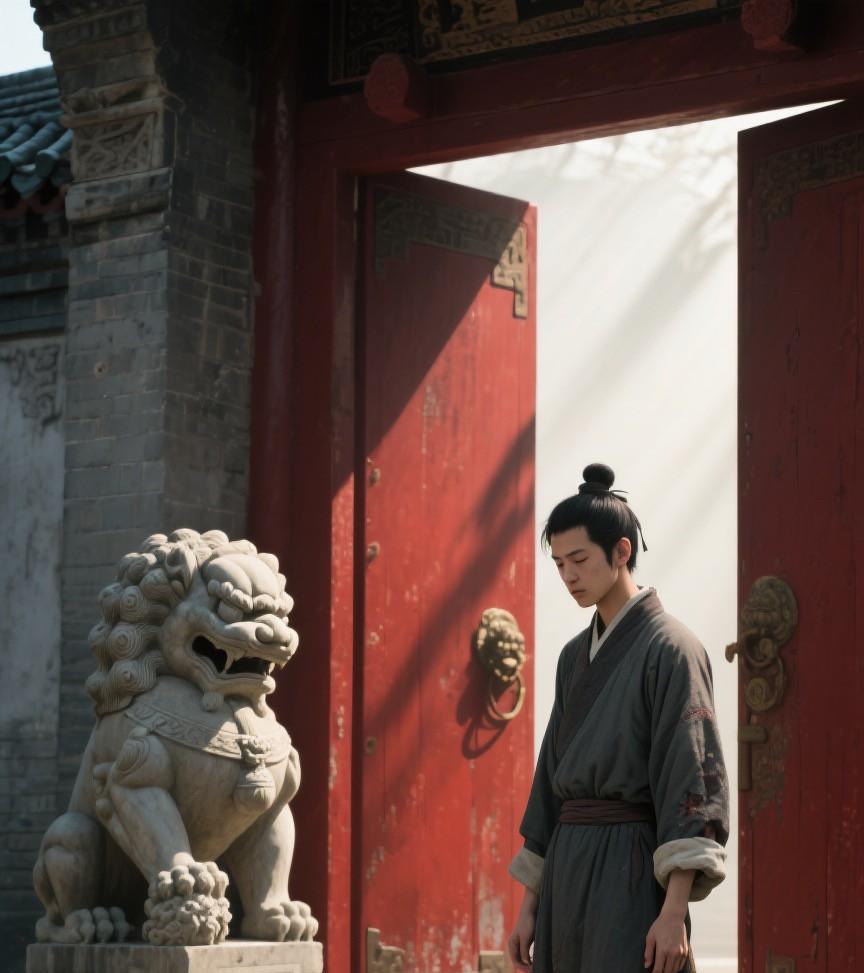 西门庆看似嚣张跋扈，实则内心非常自卑。
因为他毕竟只是一个暴发户，和那种簪缨的世