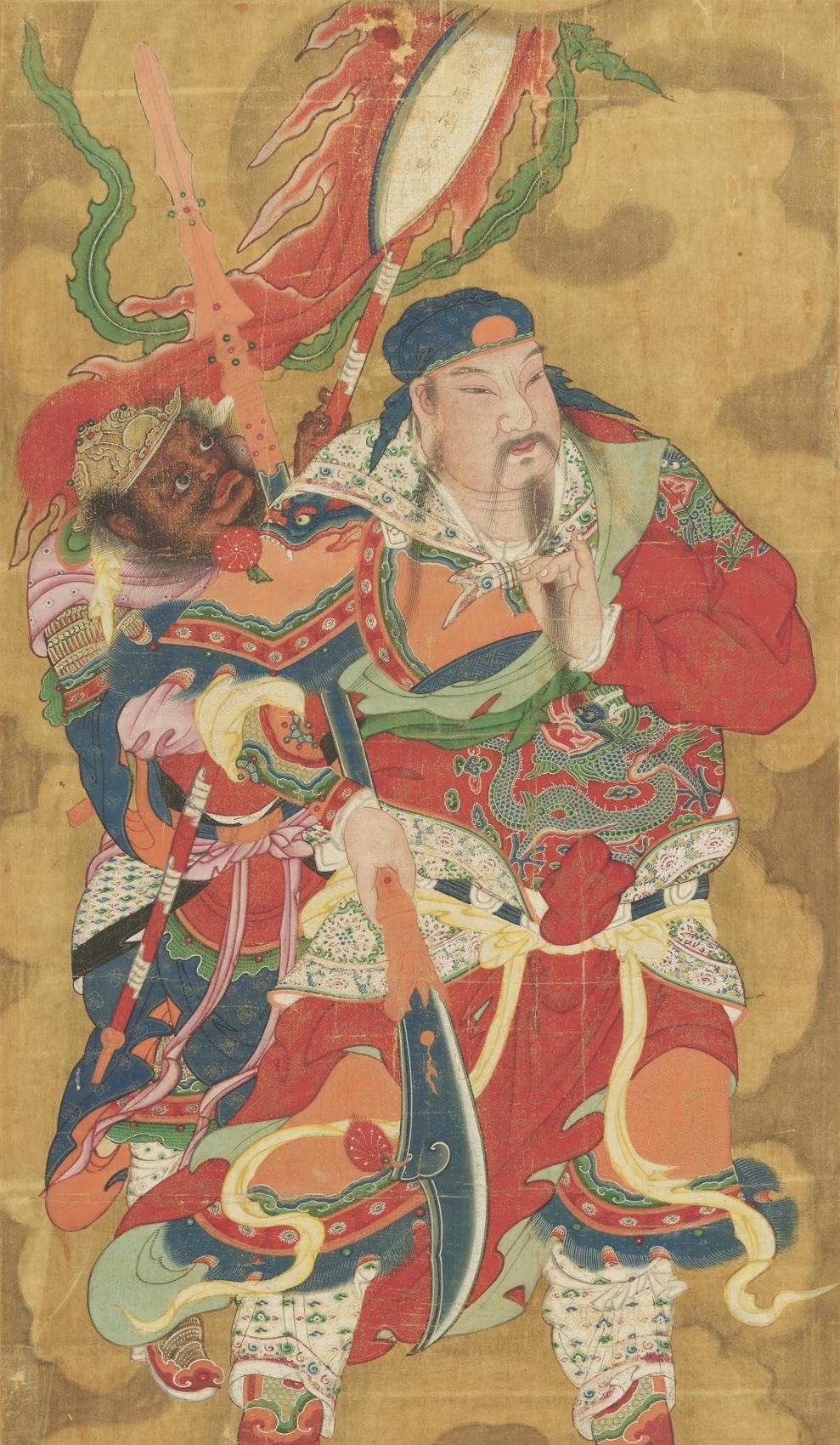 监坛关元帅水陆画