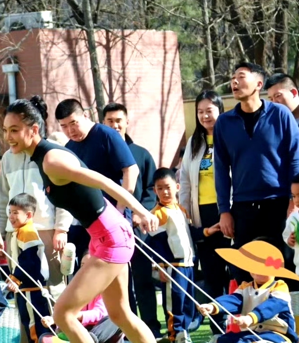 运动会有这样的妈妈 孩子很难不自信！ ​