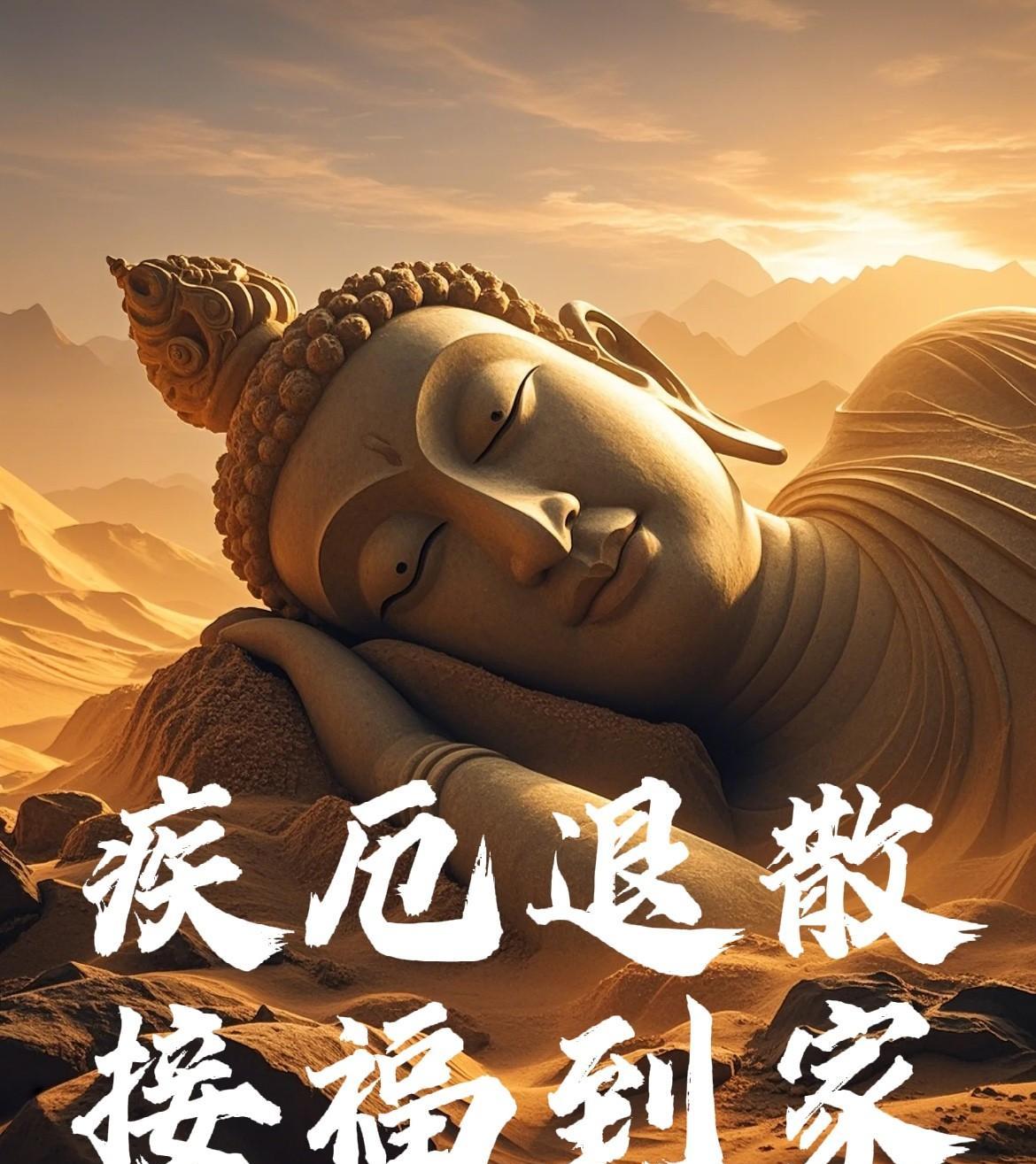 疾厄退散，好运重新开始！
现在轻轻说“接福到家”，一下子赶走病痛和坏运气，开启顺
