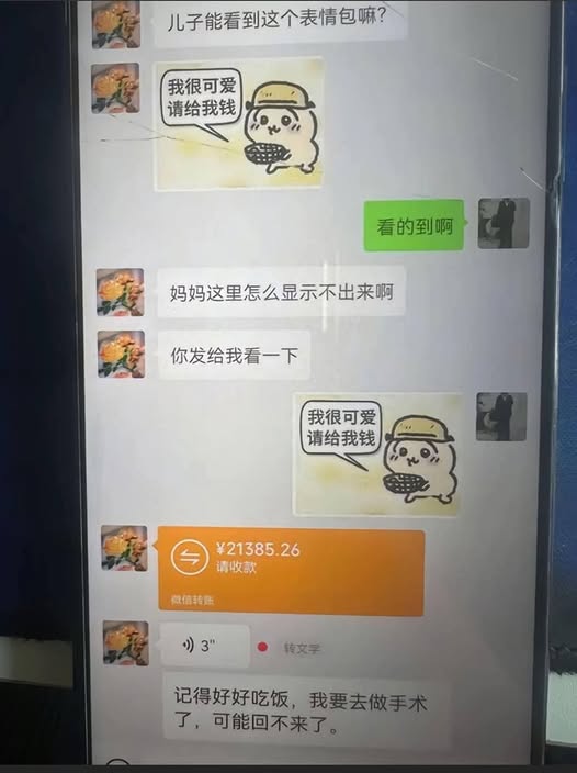 最后一次聊天：妈妈未说出口的爱与牵挂