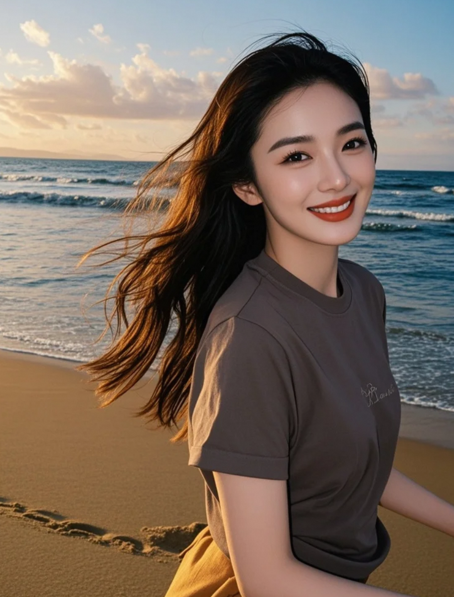 她用脚步丈量海与天的距离