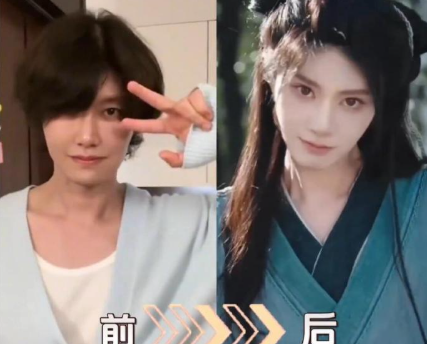 赵旭的风格从淳朴硬汉到日子花美男，再一次印证了妆造有多么重要