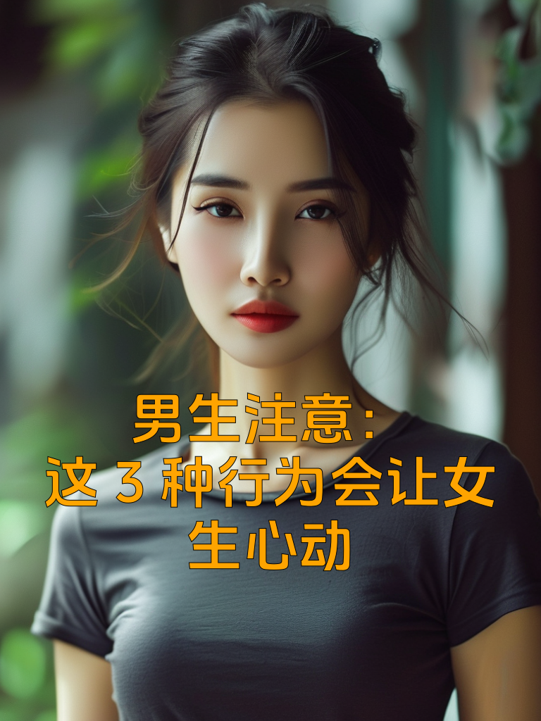 男生注意：这3种行为会让女生心动