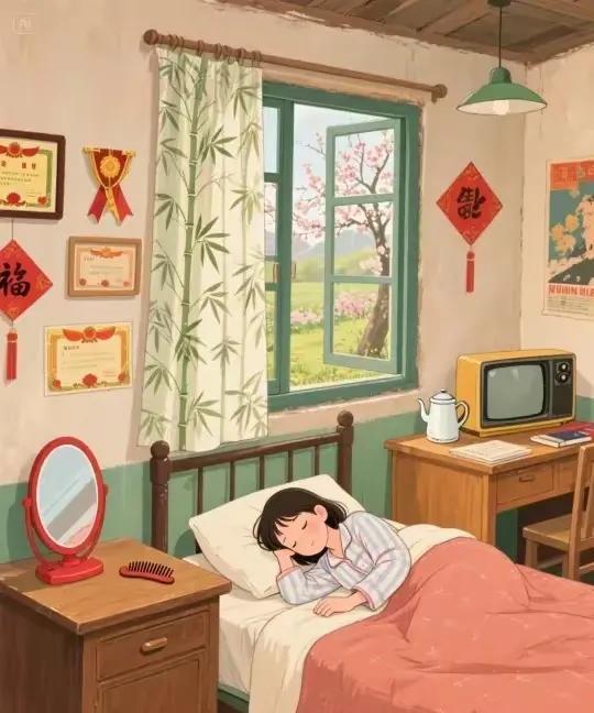 好想再回到从前
好想再住一次这样的房间在睡一次这样的床
时光悠悠一去不复返啦