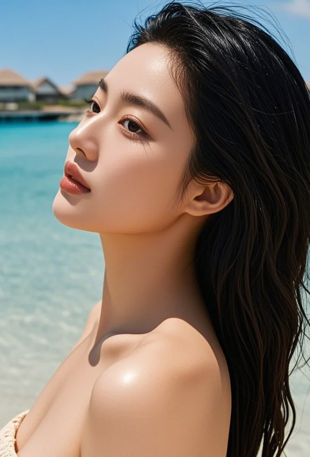 朱唇一点映月照花林暗香